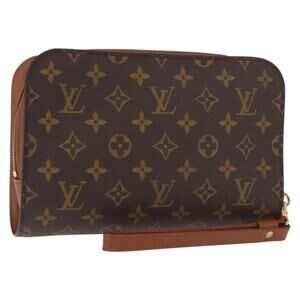 LOUIS VUITTON Monogram Orsay Clutch Bag M51790 LV Auth ep11629